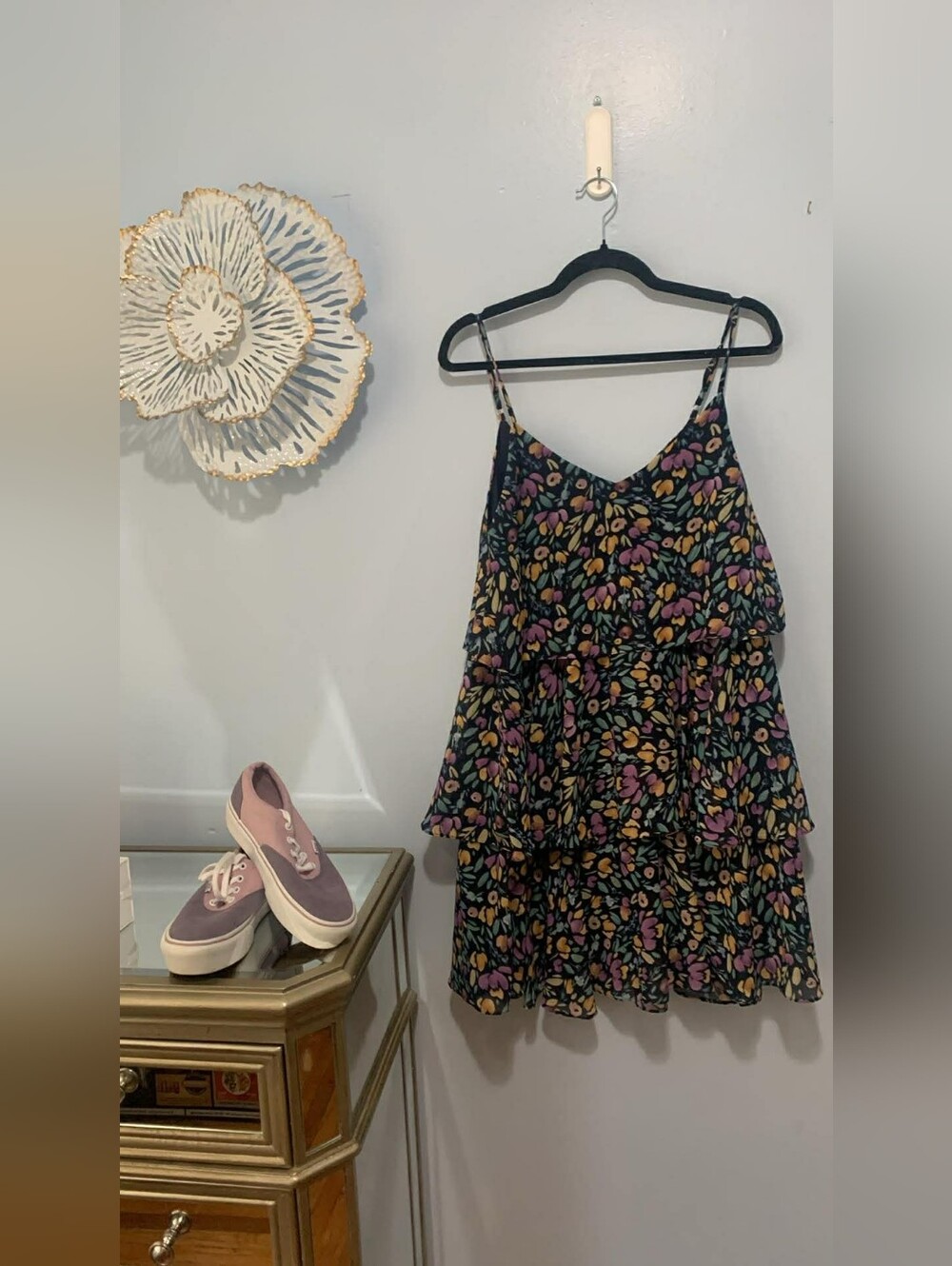 Staccato Multicolor Floral V-Neck Dress